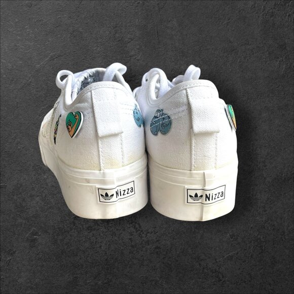 Adidas Nizza Low Platform ā„āÆMulti Print SzāÆ6.5 - Picture 7 of 9